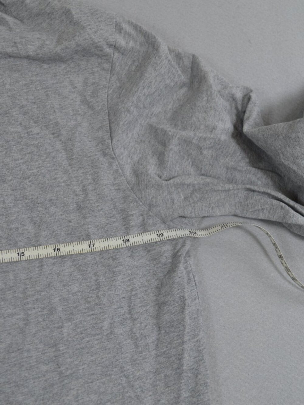 π€ Les Deux Long Sleeve T Shirt Gray Logo Minimalist Cotton Large - Picture 8 of 12
